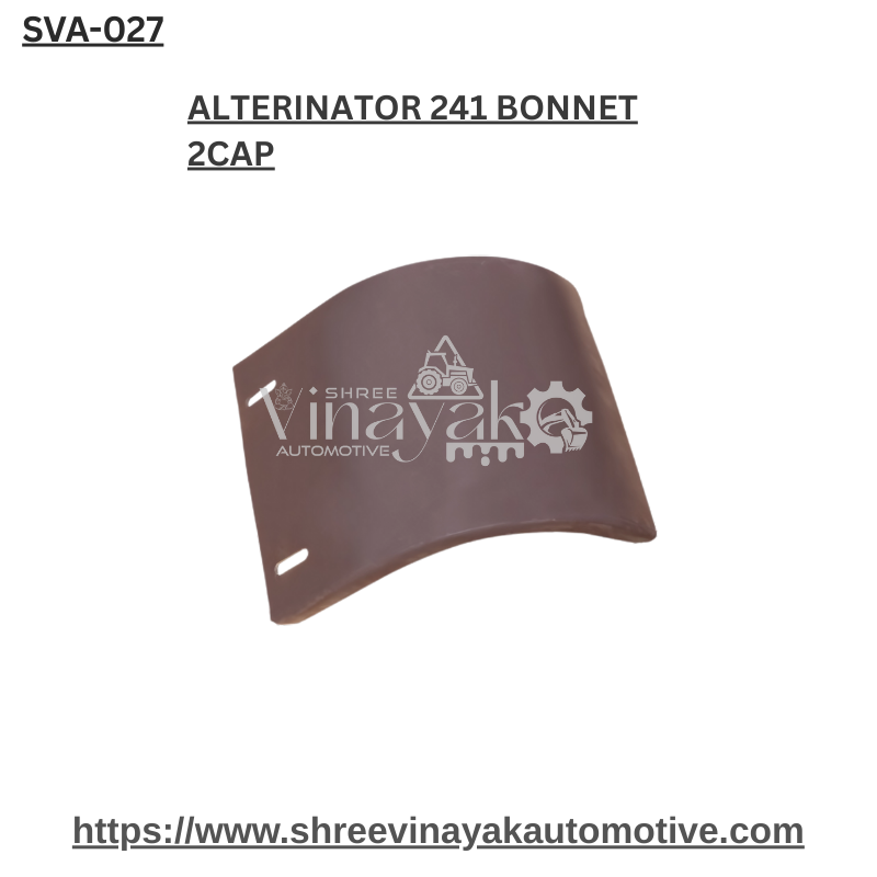 027 ALTERINATOR 241 BONNET 2CAP