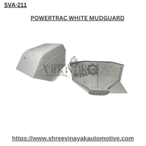 POWERTRAC WHITE MUDGUARD