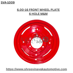 6.00-16 FRONT WHEEL PLATE 6 HOLE M&M