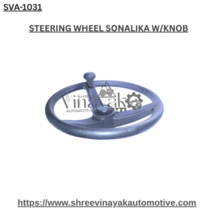 STEERING WHEEL SONALIKA W/KNOB