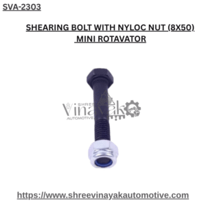 SHEARING BOLT WITH NYLOC NUT (8X50)  MINI ROTAVATOR