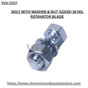 BOLT WITH WASHER & NUT (12X35) 19 NO. ROTAVATOR BLADE