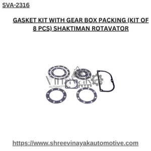 GASKET KIT WITH GEAR BOX PACKING (KIT OF 8 PCS) SHAKTIMAN ROTAVATOR