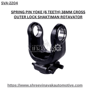 SPRING PIN YOKE (6 TEETH) 38MM CROSS OUTER LOCK SHAKTIMAN ROTAVATOR