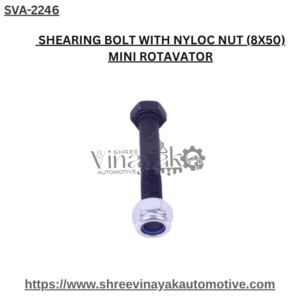 SHEARING BOLT WITH NYLOC NUT (8X50) MINI ROTAVATOR