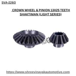 CROWN WHEEL & PINION 13X25 TEETH SHAKTIMAN (LIGHT SERIES)