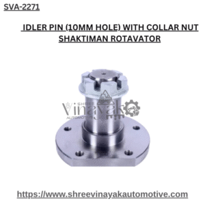 IDLER PIN (10MM HOLE) WITH COLLAR NUT SHAKTIMAN ROTAVATOR