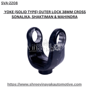 YOKE (SOLID TYPE) OUTER LOCK 38MM CROSS SONALIKA, SHAKTIMAN & MAHINDRA